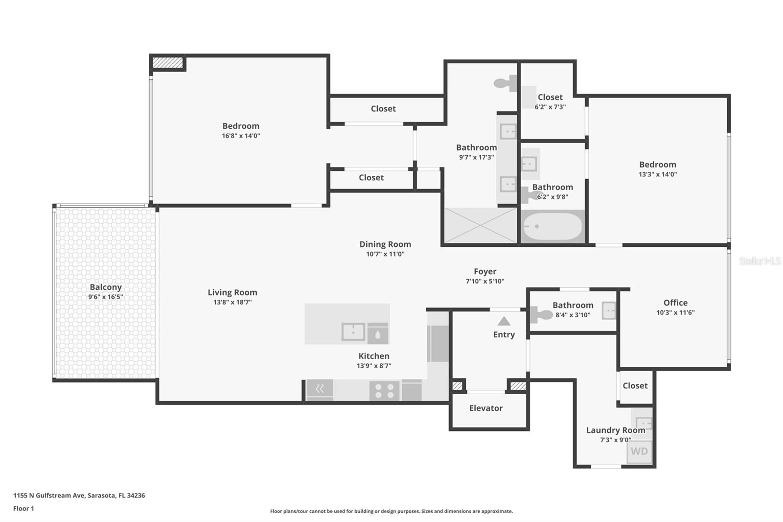 1155 N GULFSTREAM AVE #1106