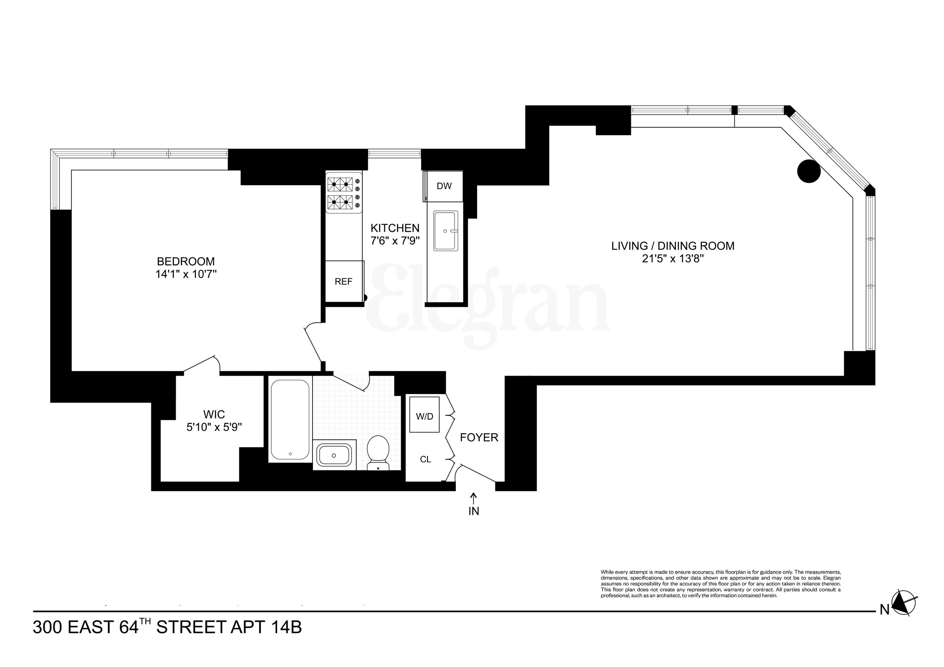 300 E 64th Street 14-D