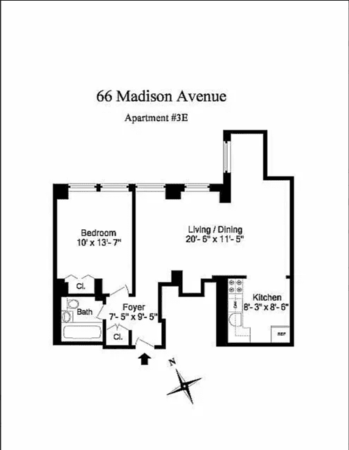 66 Madison Avenue 3-E