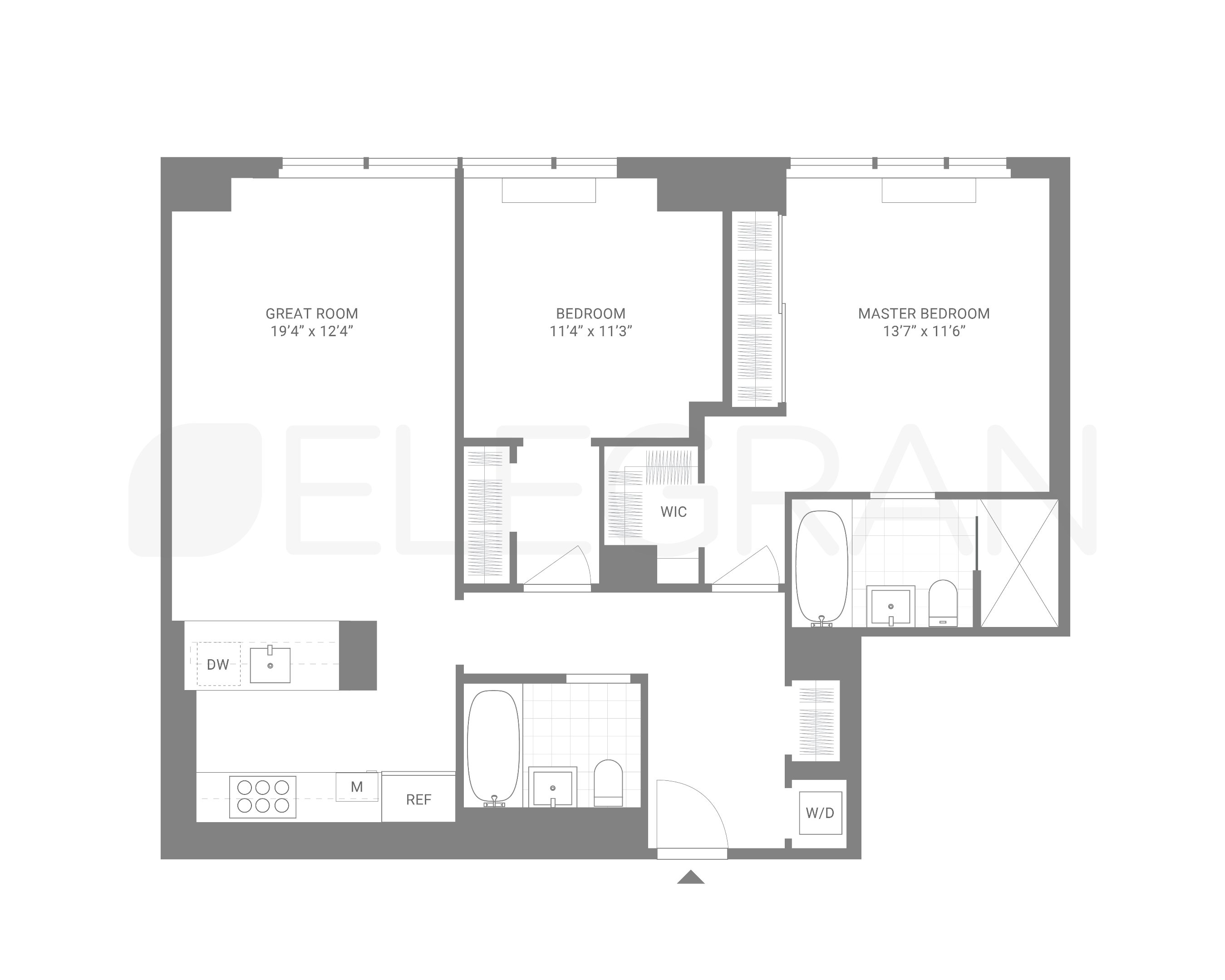 60 Riverside Boulevard 1406