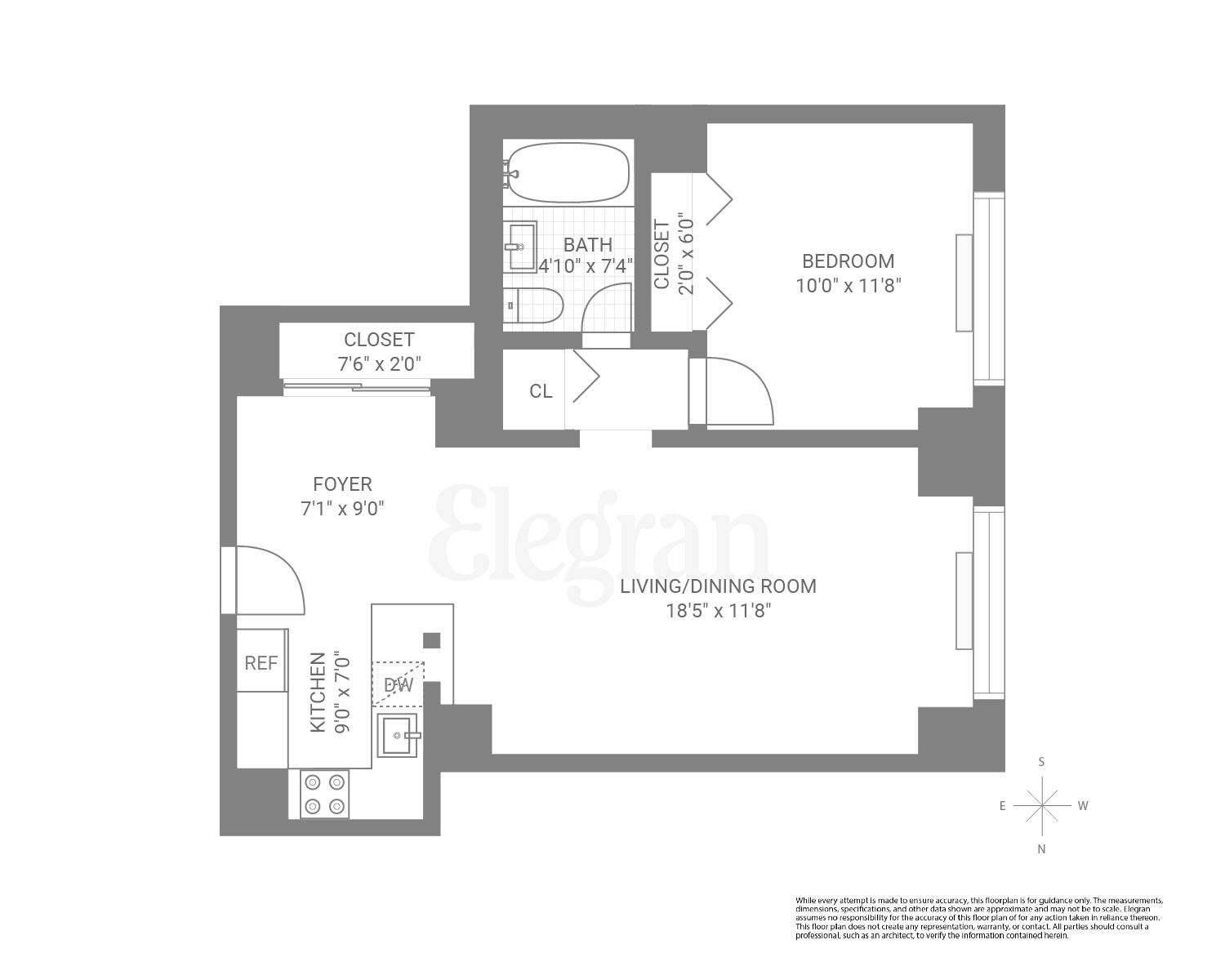 201 E 17th Street 4D