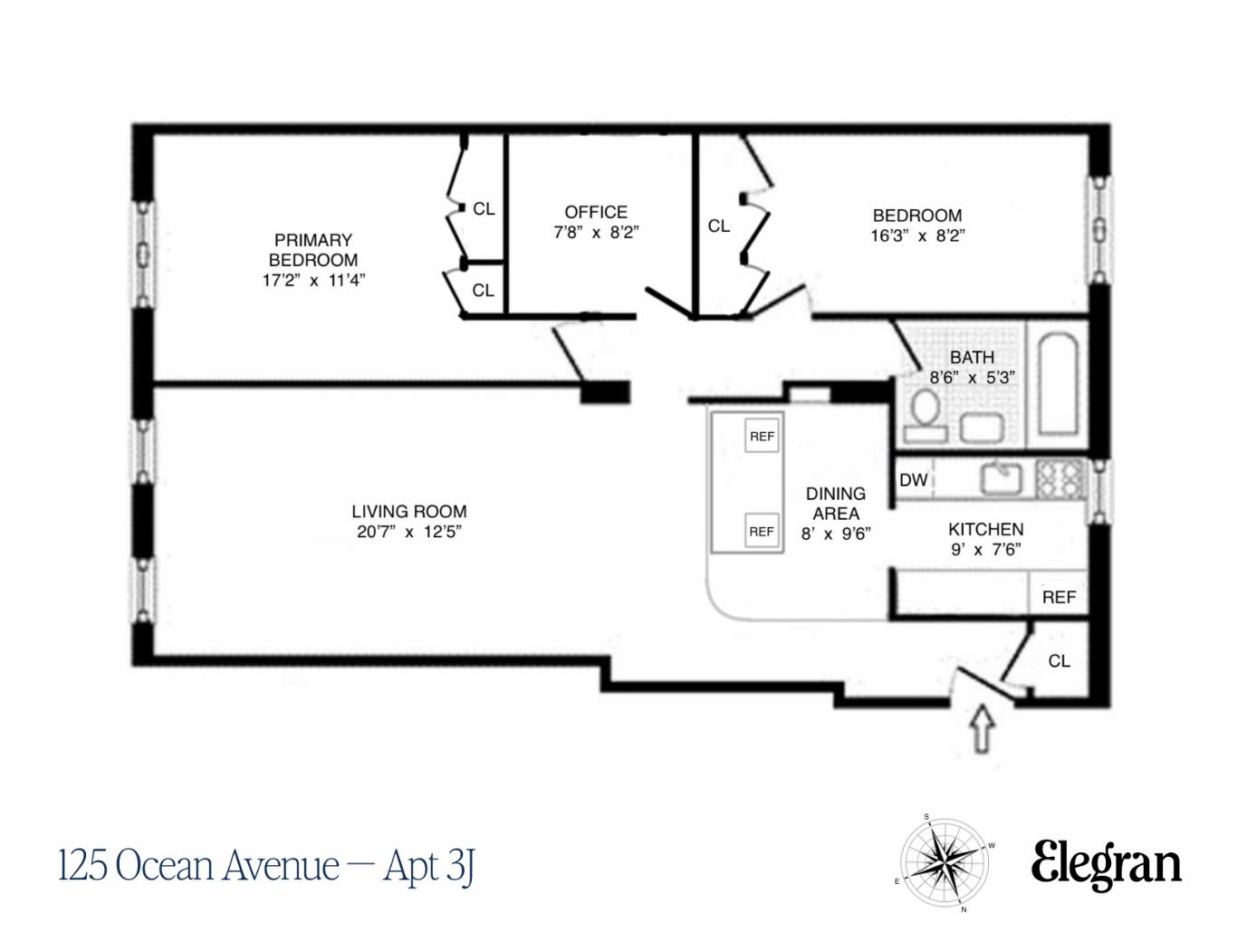 125 Ocean Avenue 3J