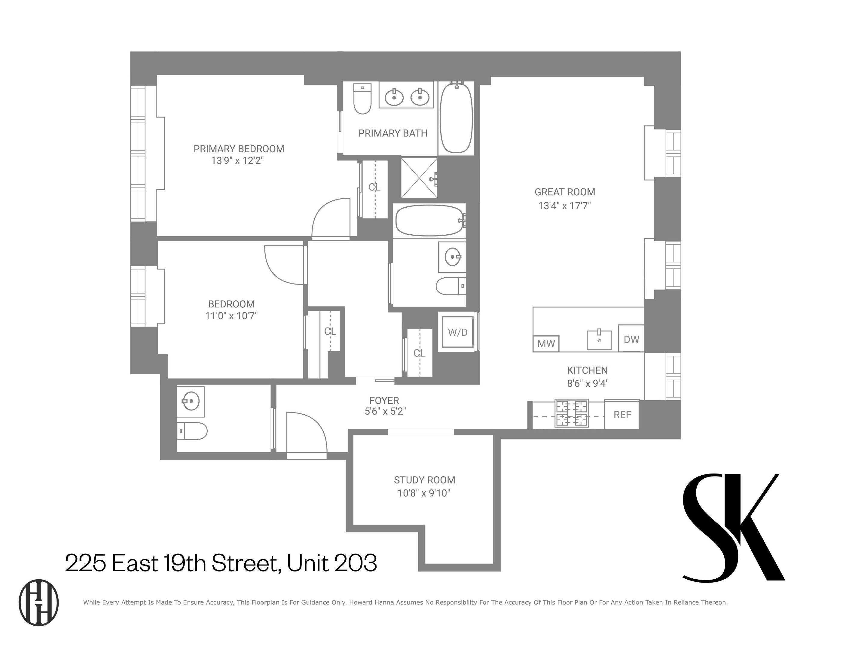 225 E 19th Street 203