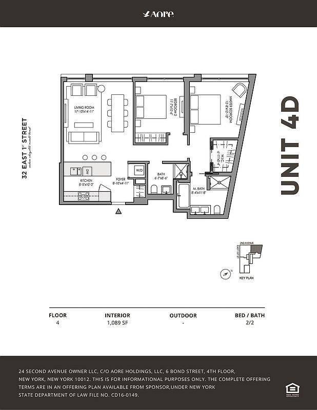 32 E 1st Street 4D
