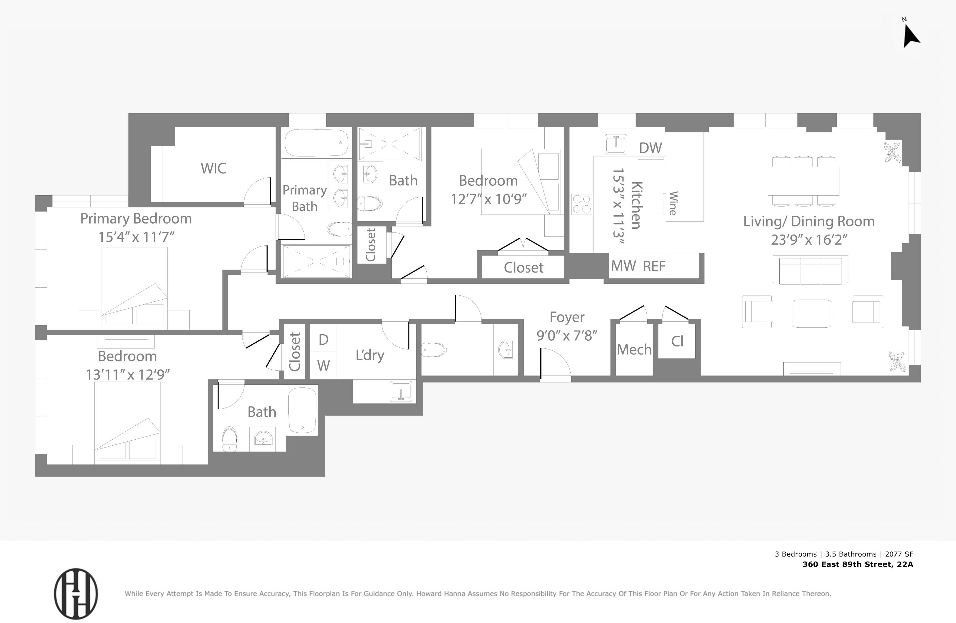 360 E 89th Street 22A