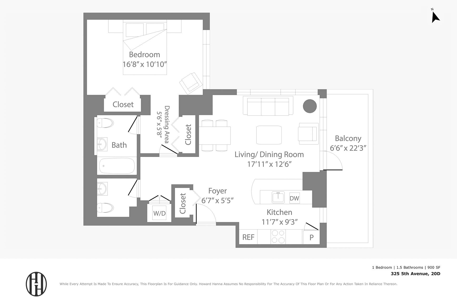 325 5th Avenue 20D