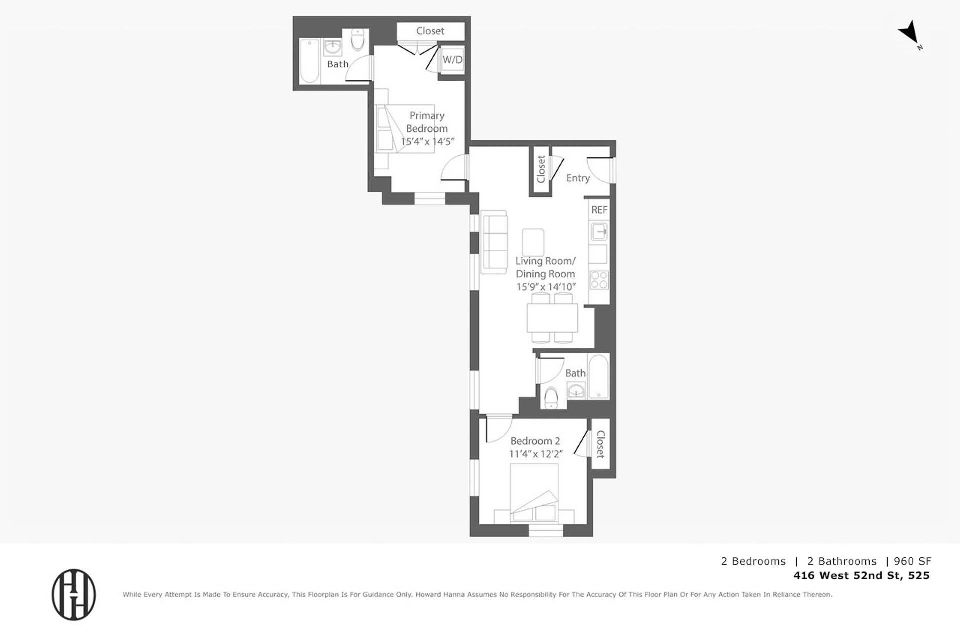 416 W 52nd Street 525