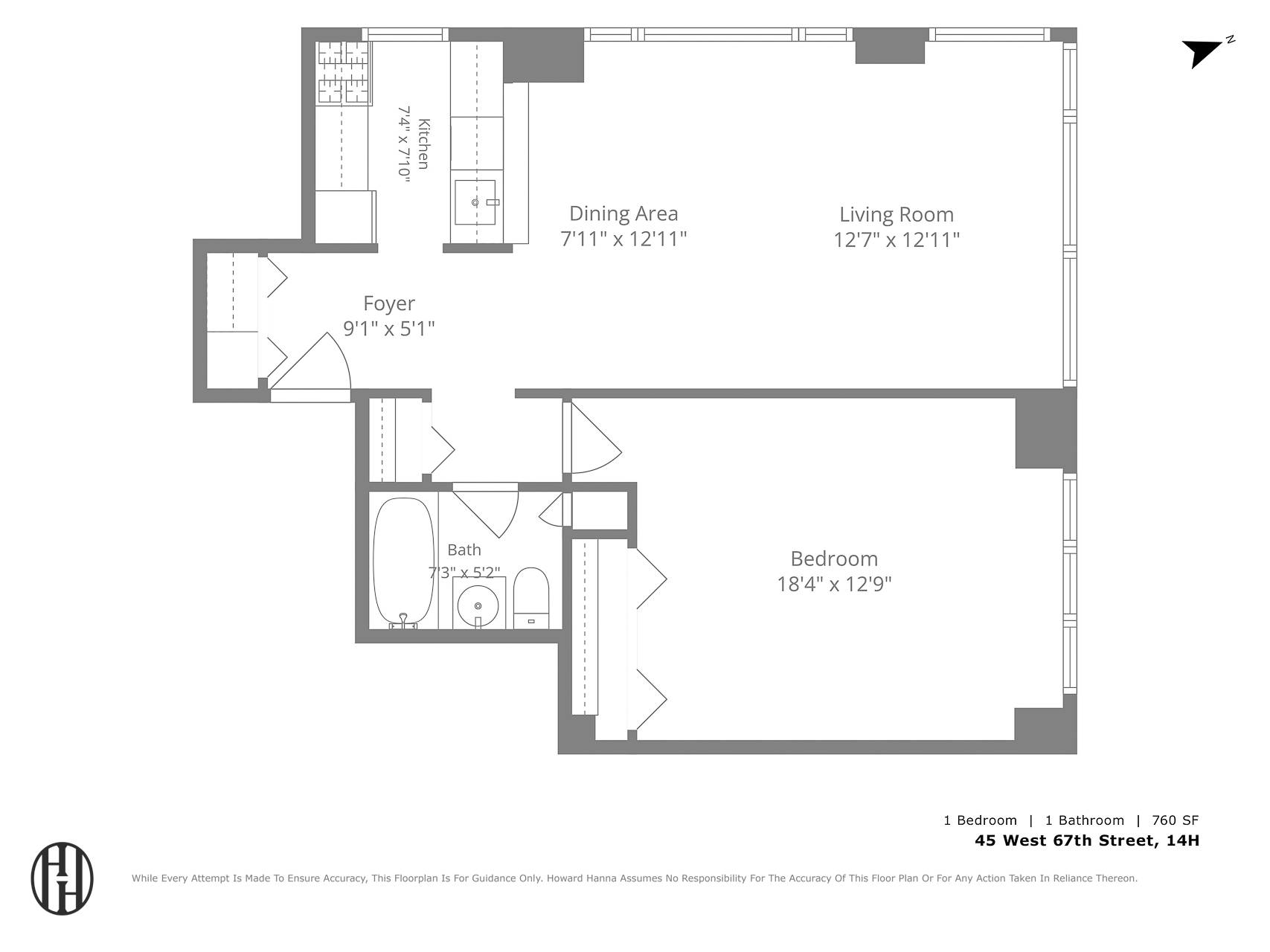45 W 67th Street 14H