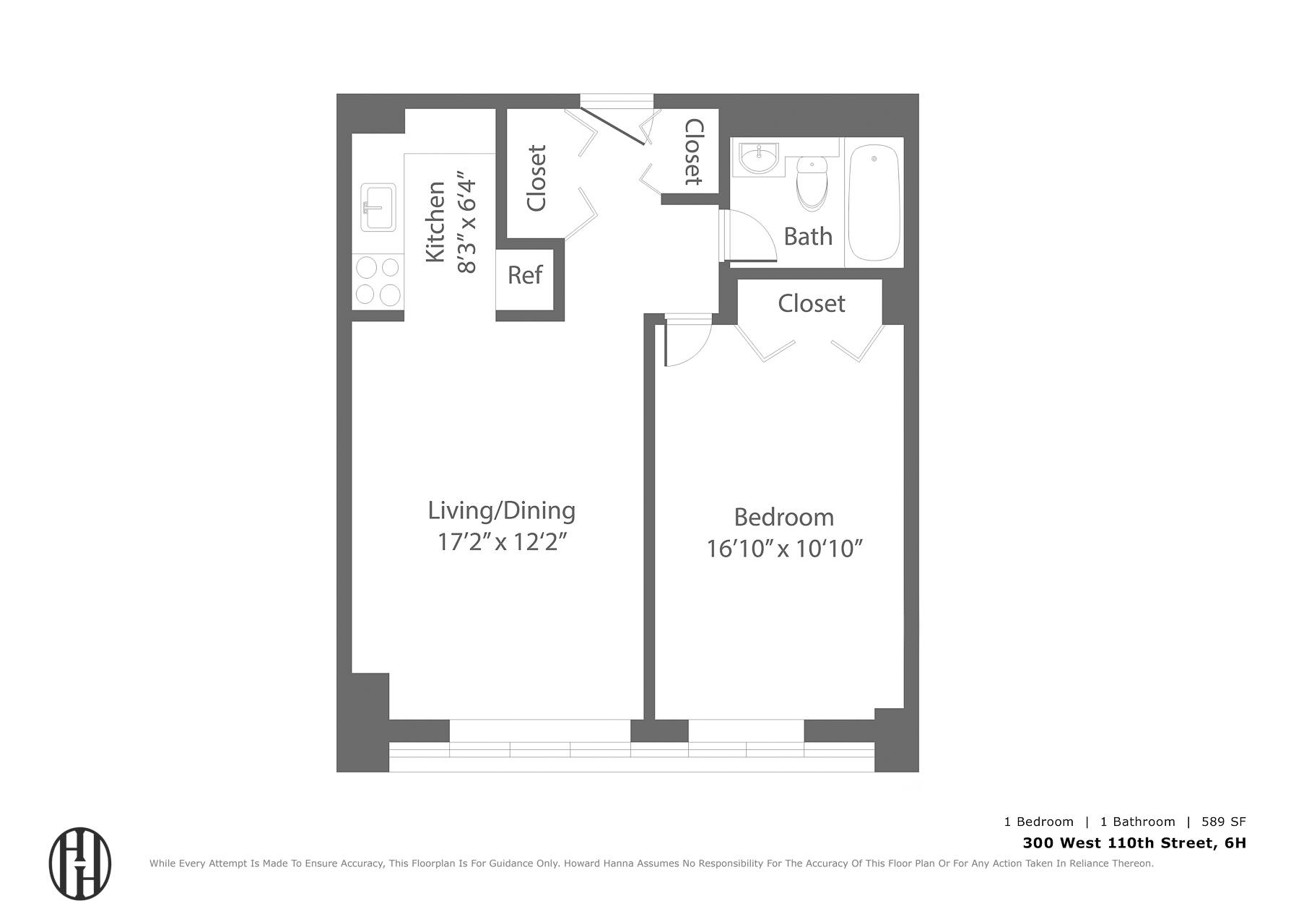 300 W 110th Street 6H