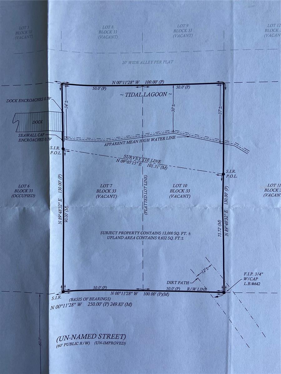 Lot 7 & 10 ACCESS UNDETERMINED