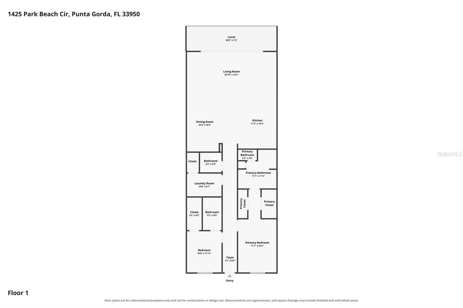 1425 PARK BEACH CIR #124