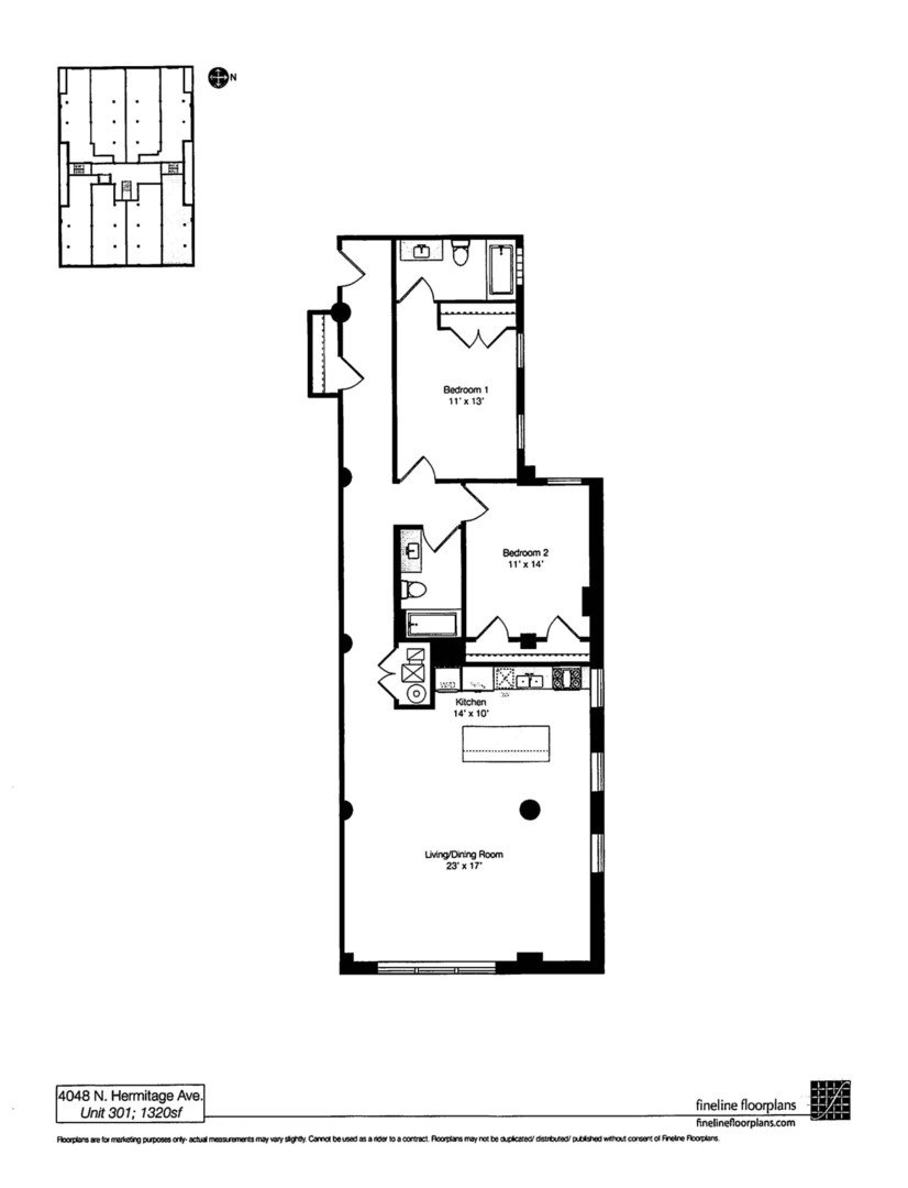 4046 N Hermitage Avenue Unit: 201