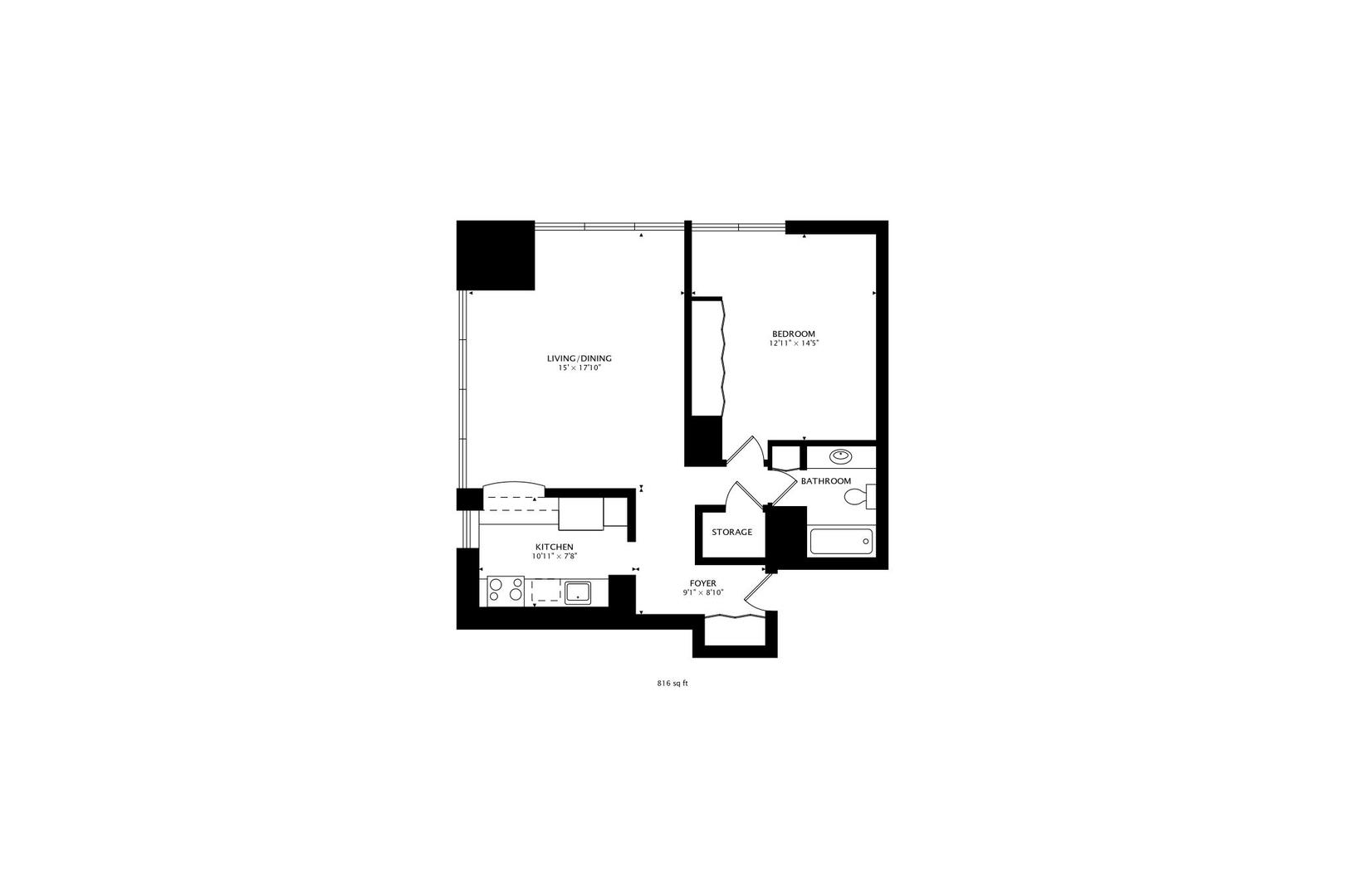 70 W Burton Place Unit: 2601