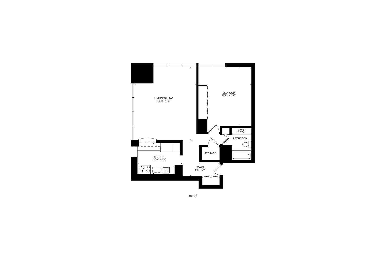 70 W Burton Place Unit: 2601