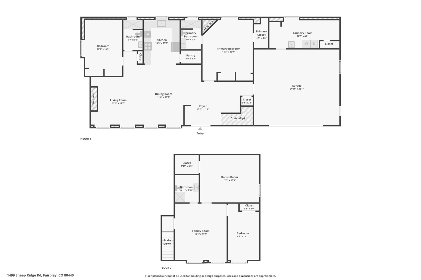 1499 Sheep Ridge ROAD