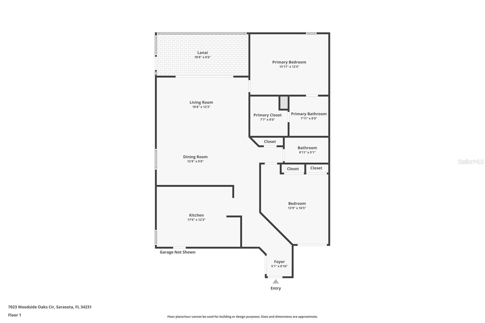 7023 WOODSIDE OAKS CIR #1