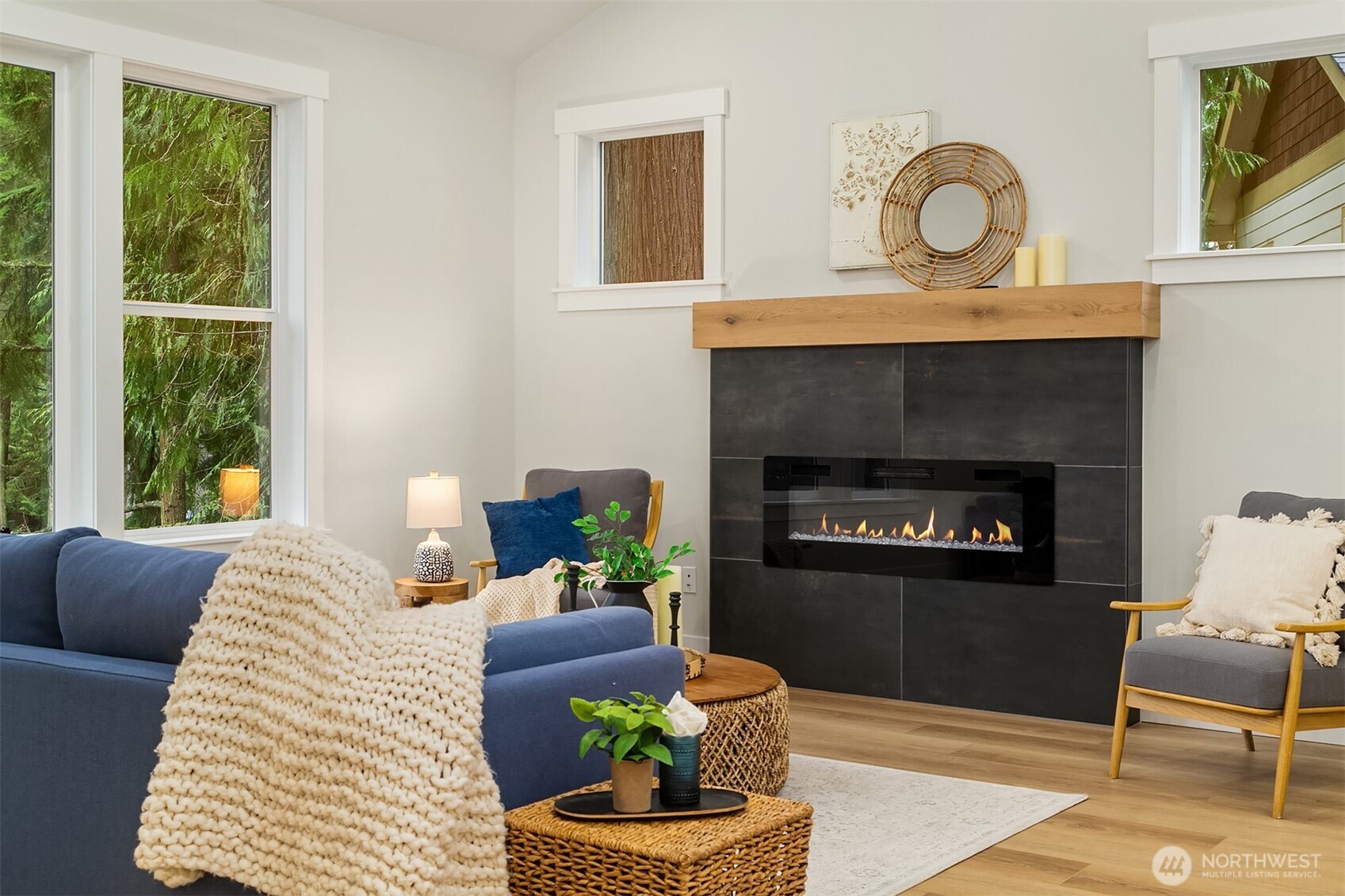 4 Twin Flower Circle