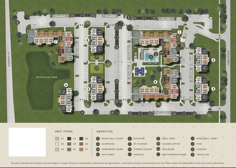 6000 Jones Road Unit: 4301