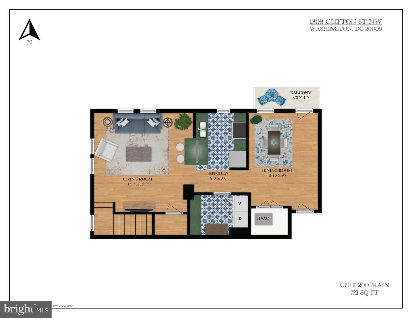 1308 Clifton STREET NW Unit: 200