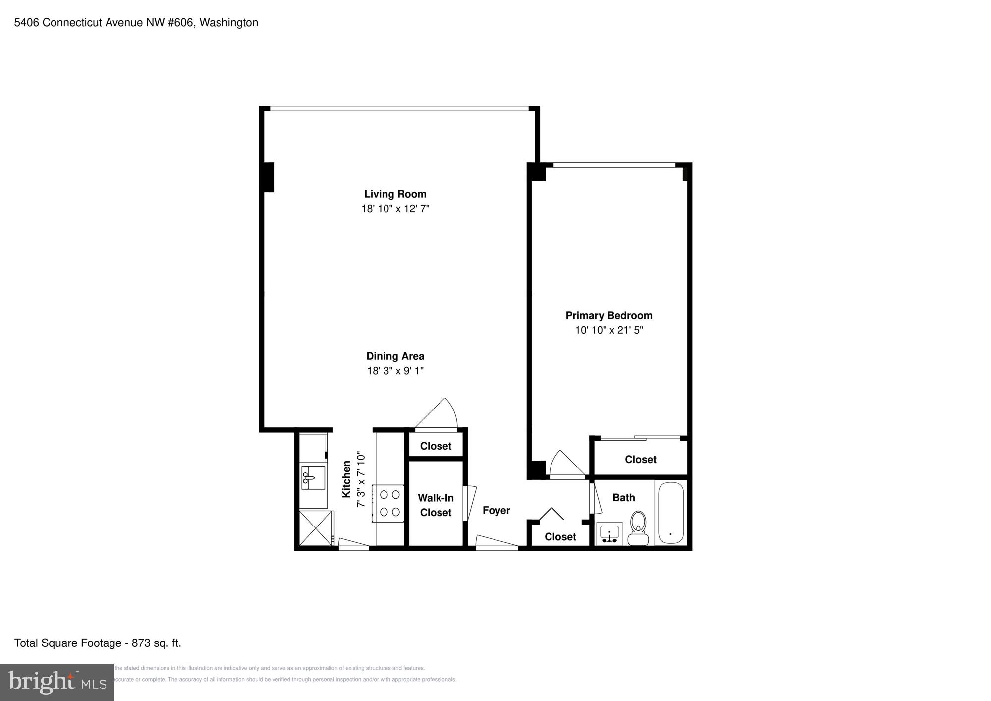 5406 Connecticut Avenue NW Unit: 606