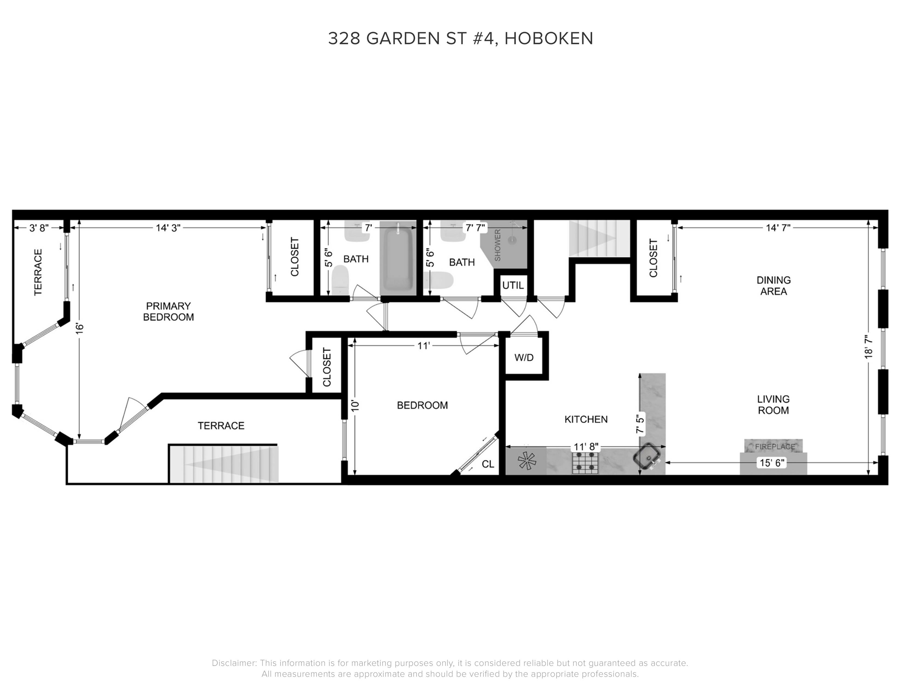 328 GARDEN ST Unit: 4