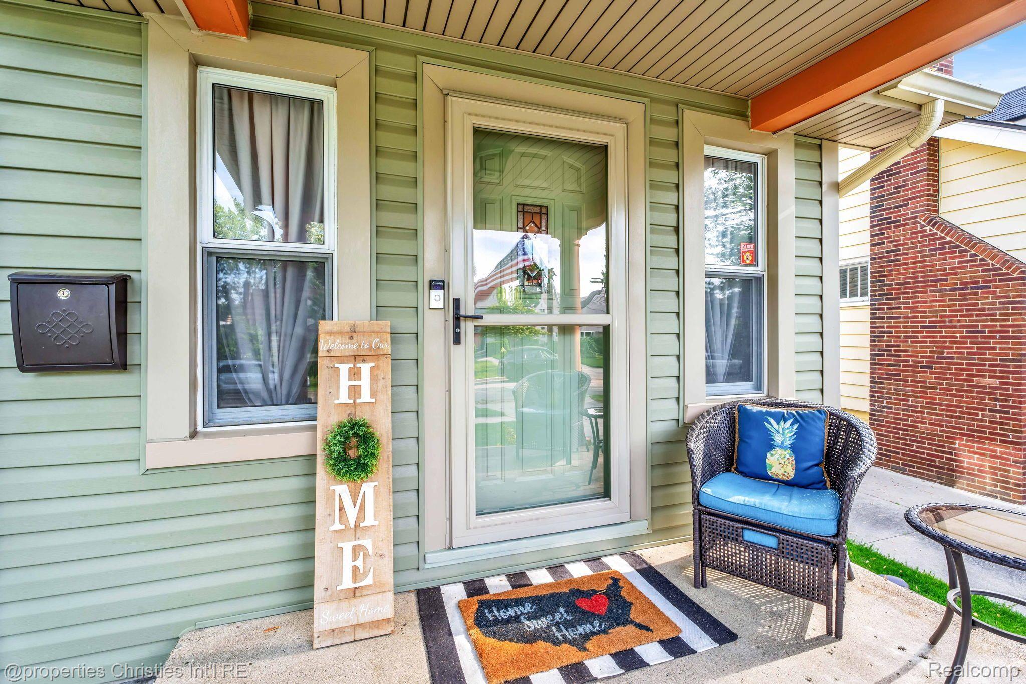 Front exterior in the 3-bedroom Bungalow home for sale at 820 E 2nd Street, Royal Oak City, MI, listed by SK Group