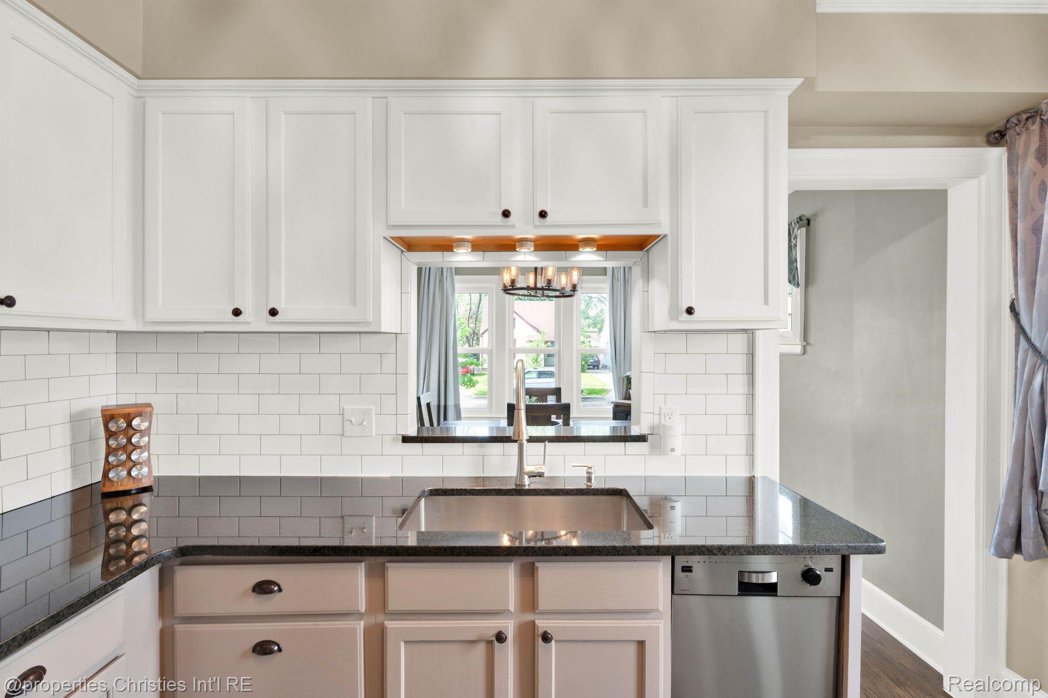 Kitchen in the 3-bedroom Bungalow home for sale at 820 E 2nd Street, Royal Oak City, MI