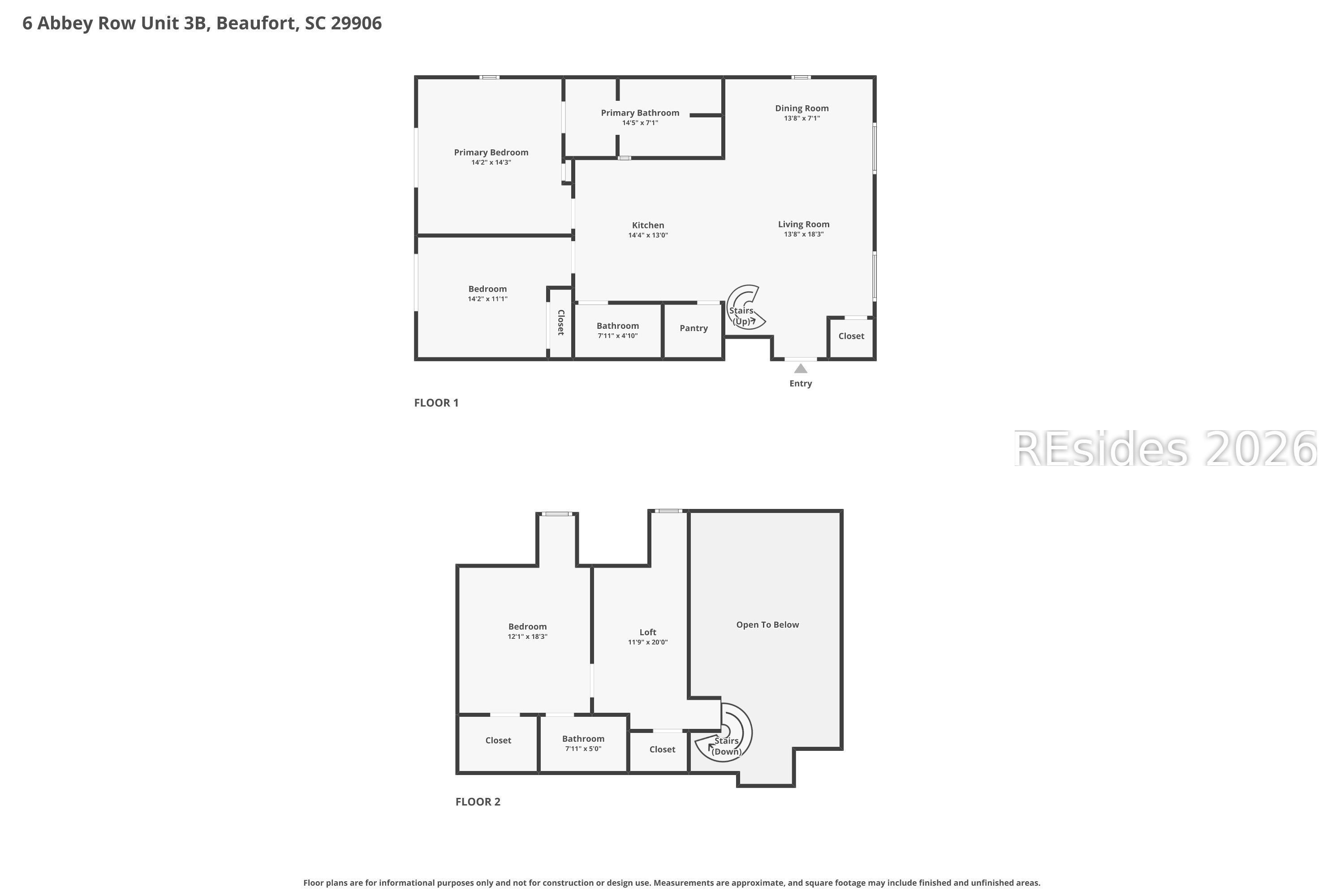 6 Abbey Row Unit: 3B