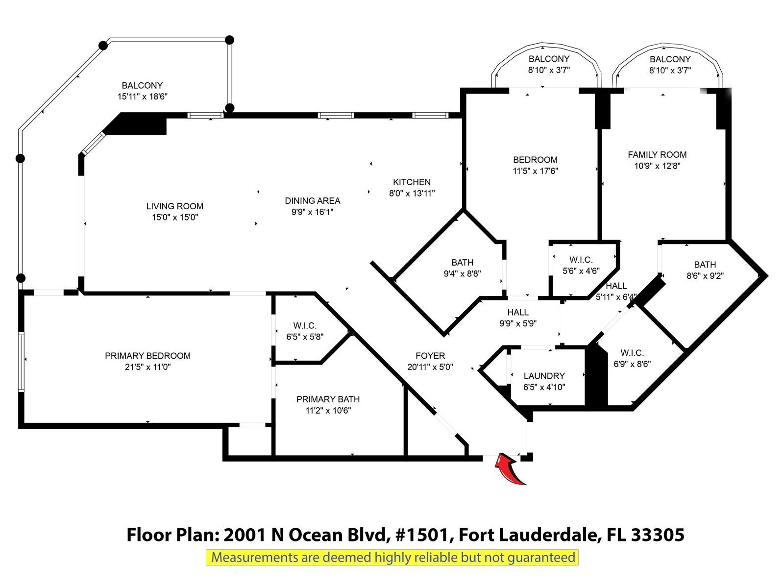 2001 N Ocean Blvd 1501