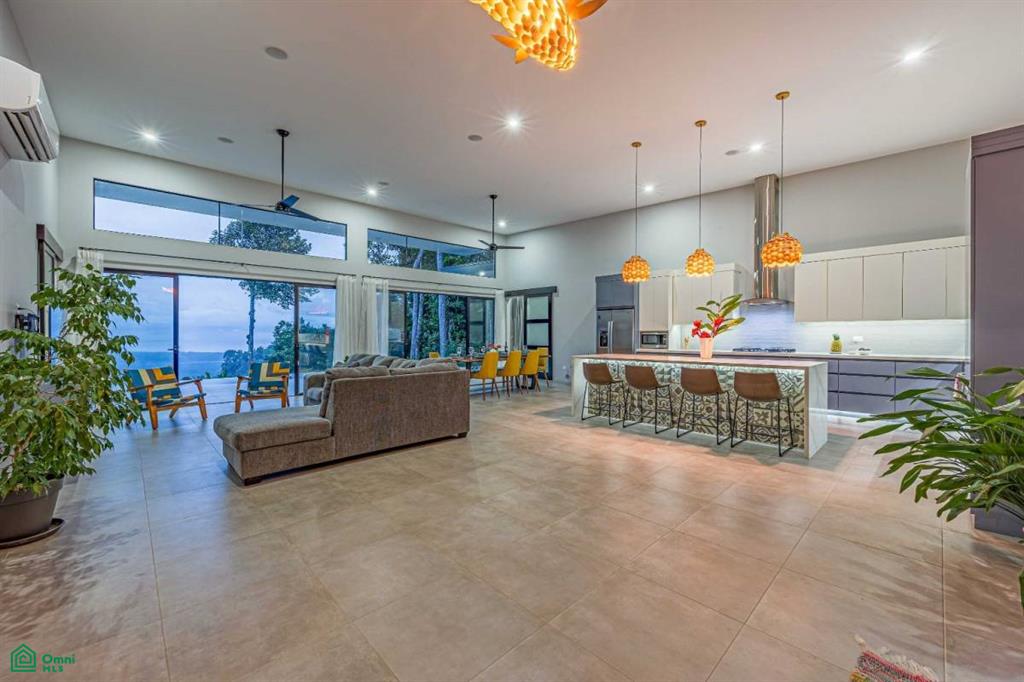 Coastal and Ocean Views Casa Los Delfines One Level Private and Modern Home, Dominical, Quepos, Puntarenas