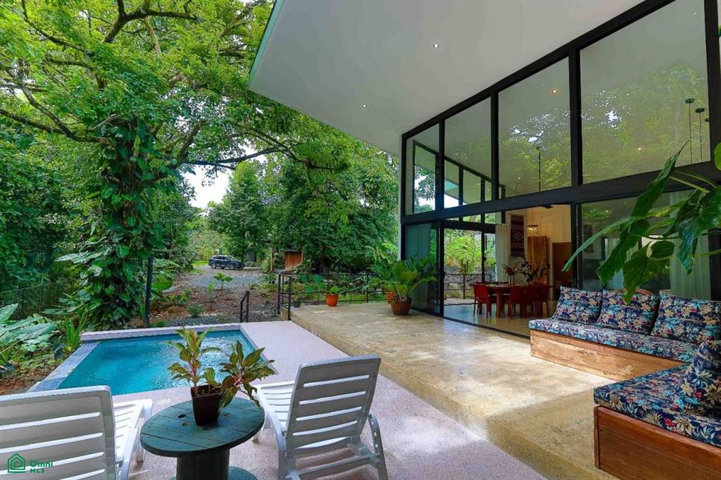 Furnished and Turnkey Home Rainforest Villa with Pool and Creek, Quepos, Quepos, Puntarenas