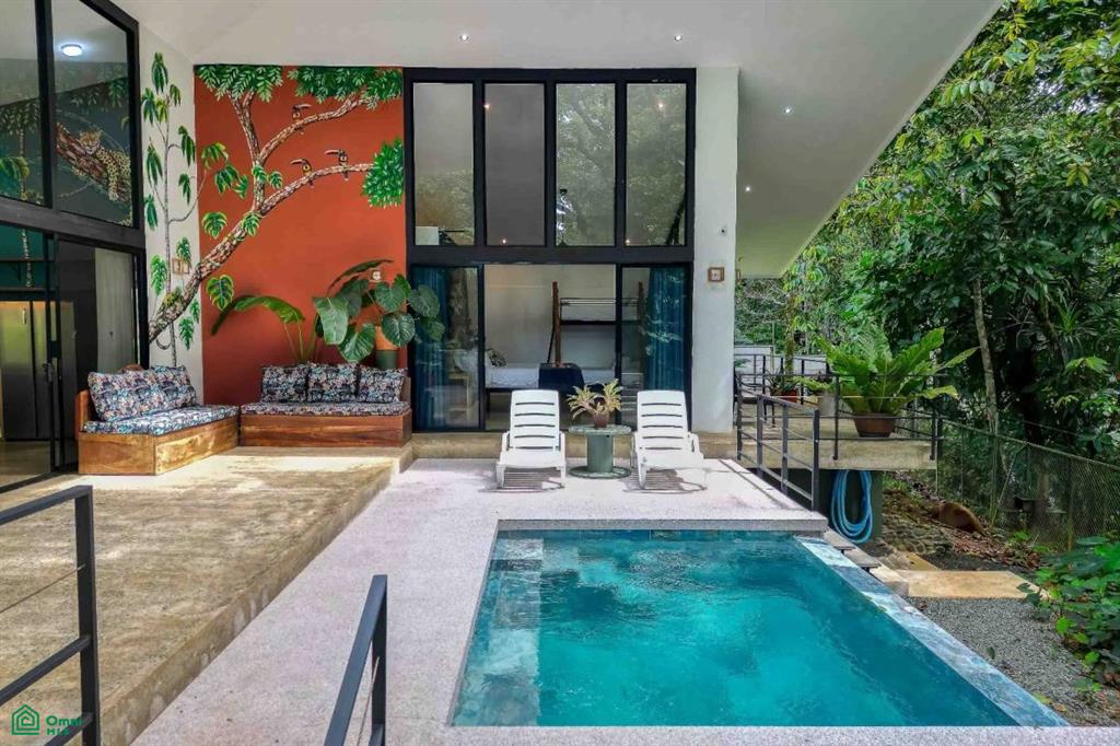 Furnished and Turnkey Home Rainforest Villa with Pool and Creek, Quepos, Quepos, Puntarenas
