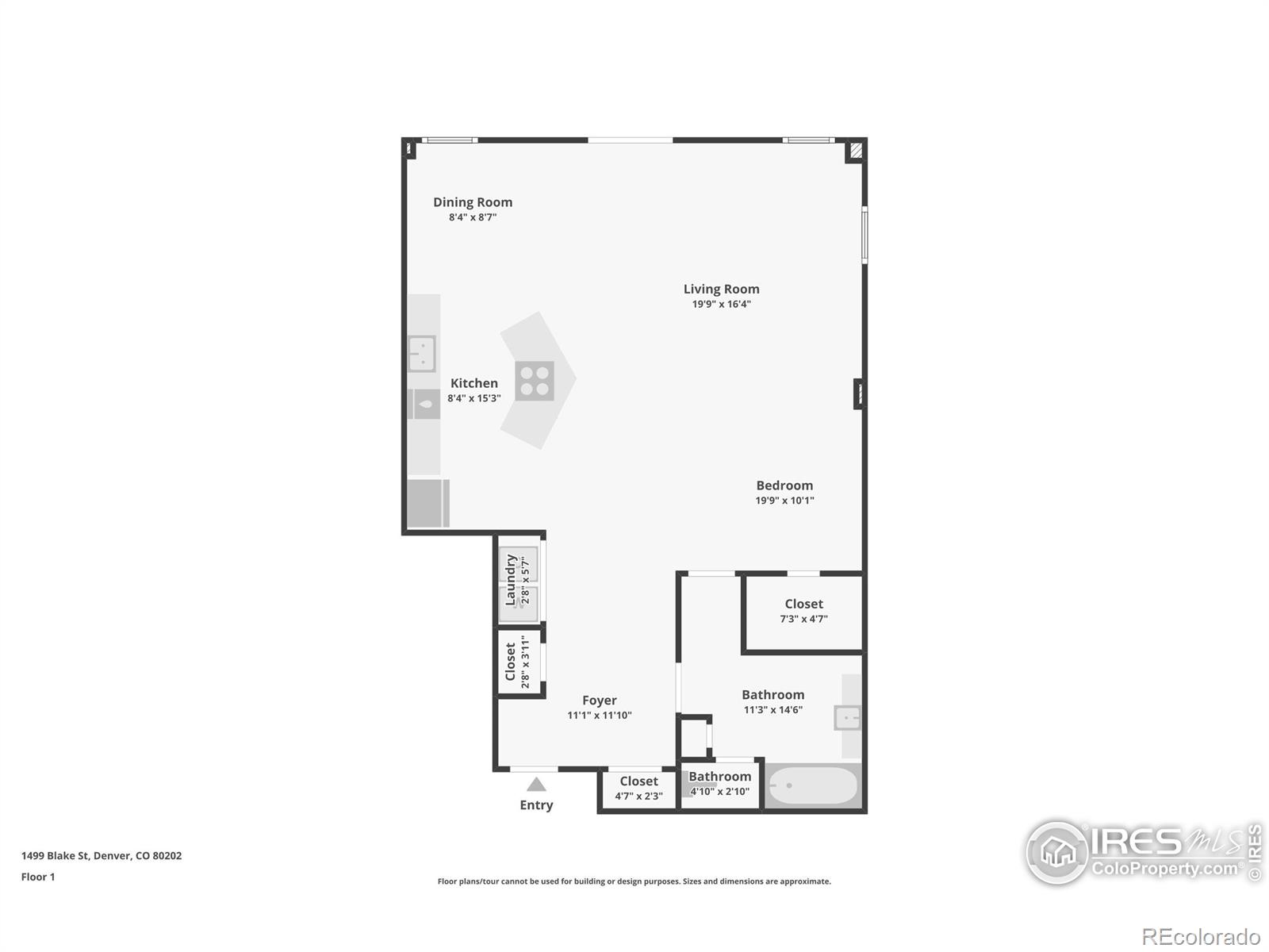 1499 Blake Street Unit: 3P