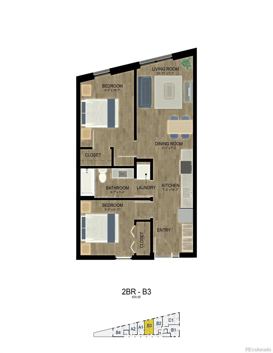 3575 Chestnut Place Unit: 804