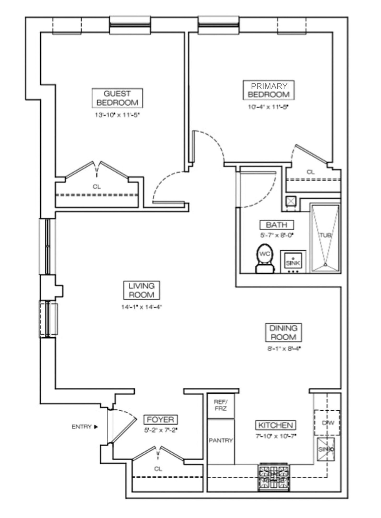 14 PRINCE Street 1D