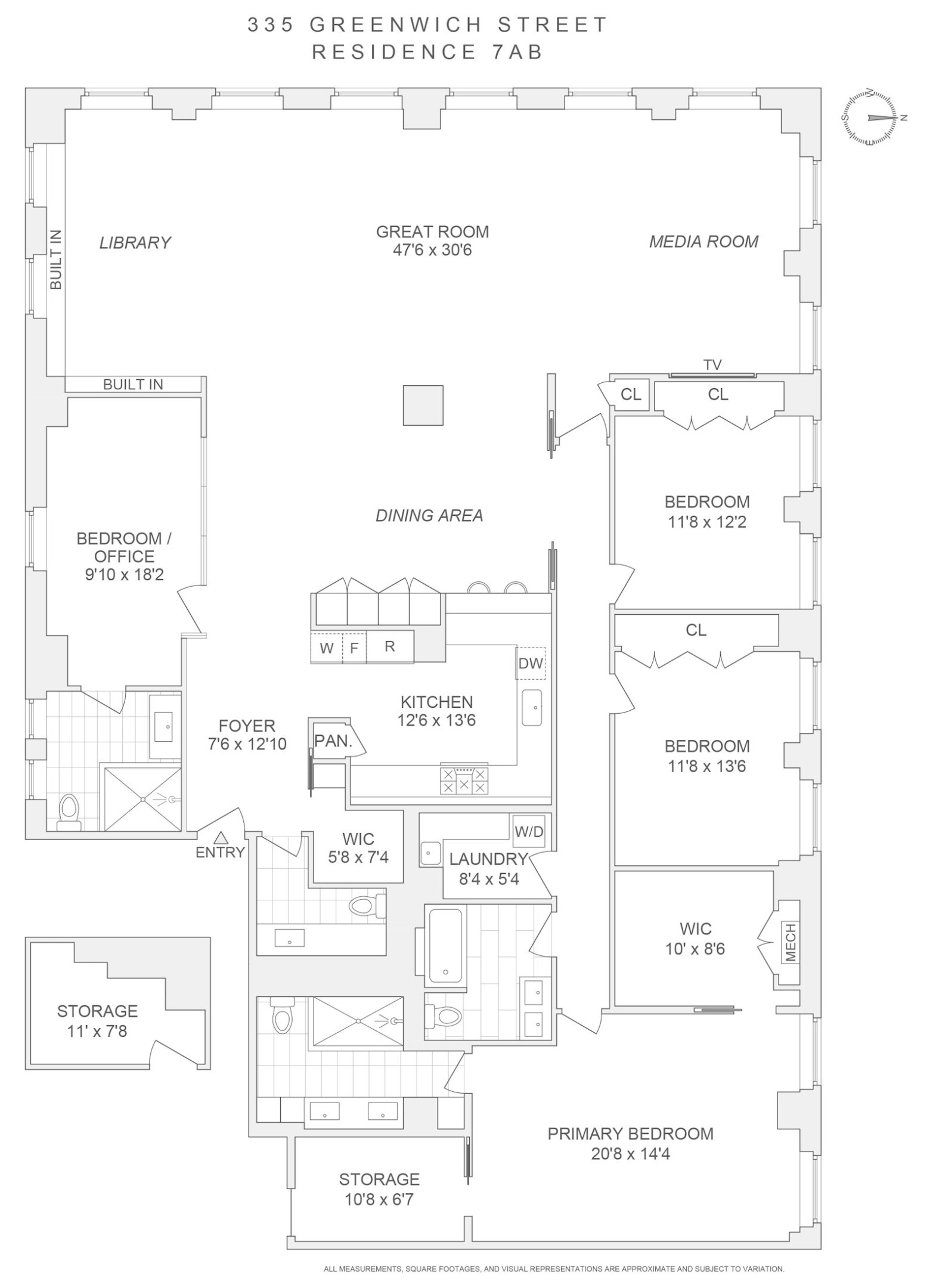 335 GREENWICH Street 7AB