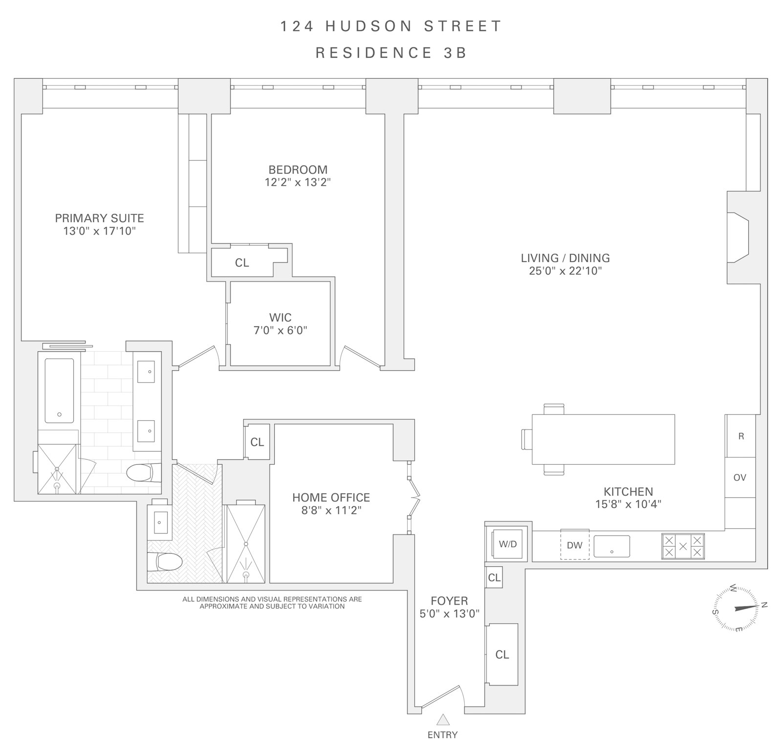 124 HUDSON Street 3B
