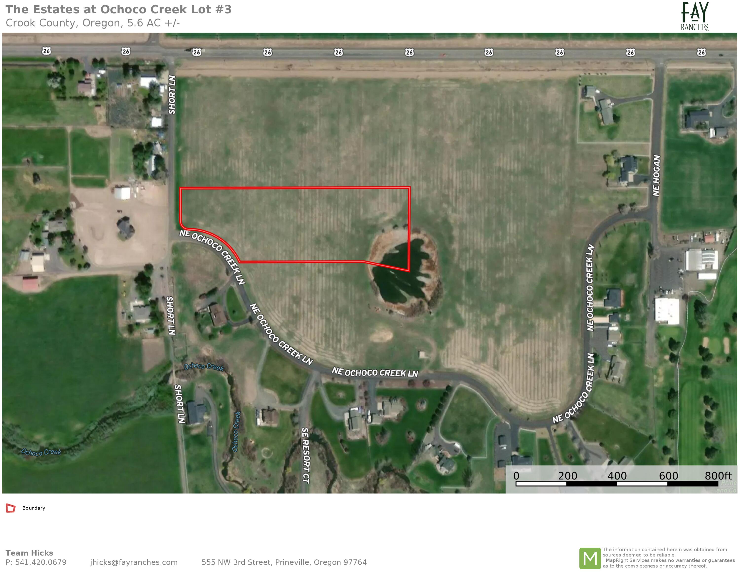 Lot #3 NE Short Lane
