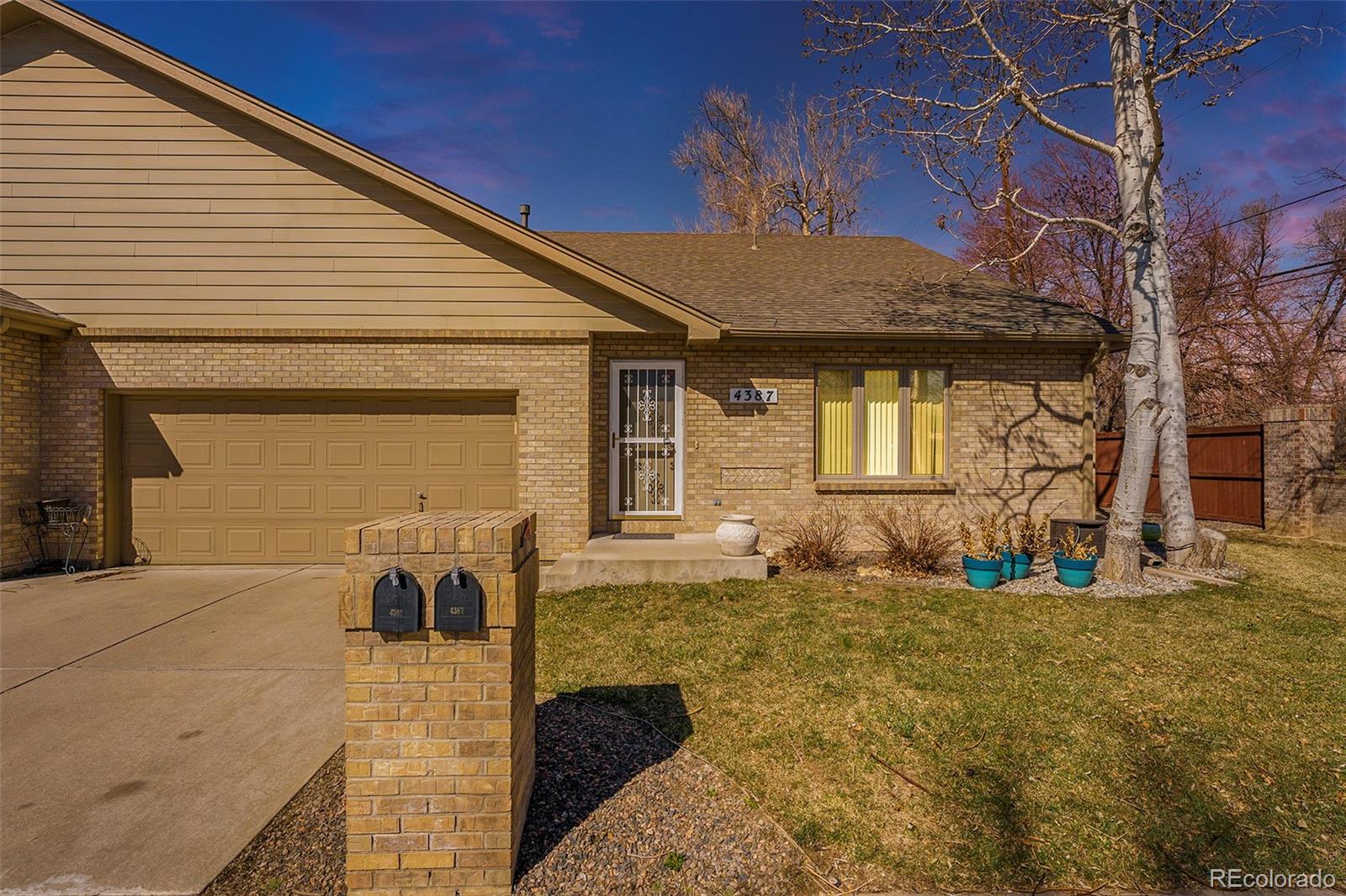 4387 Quail Street Unit: B
