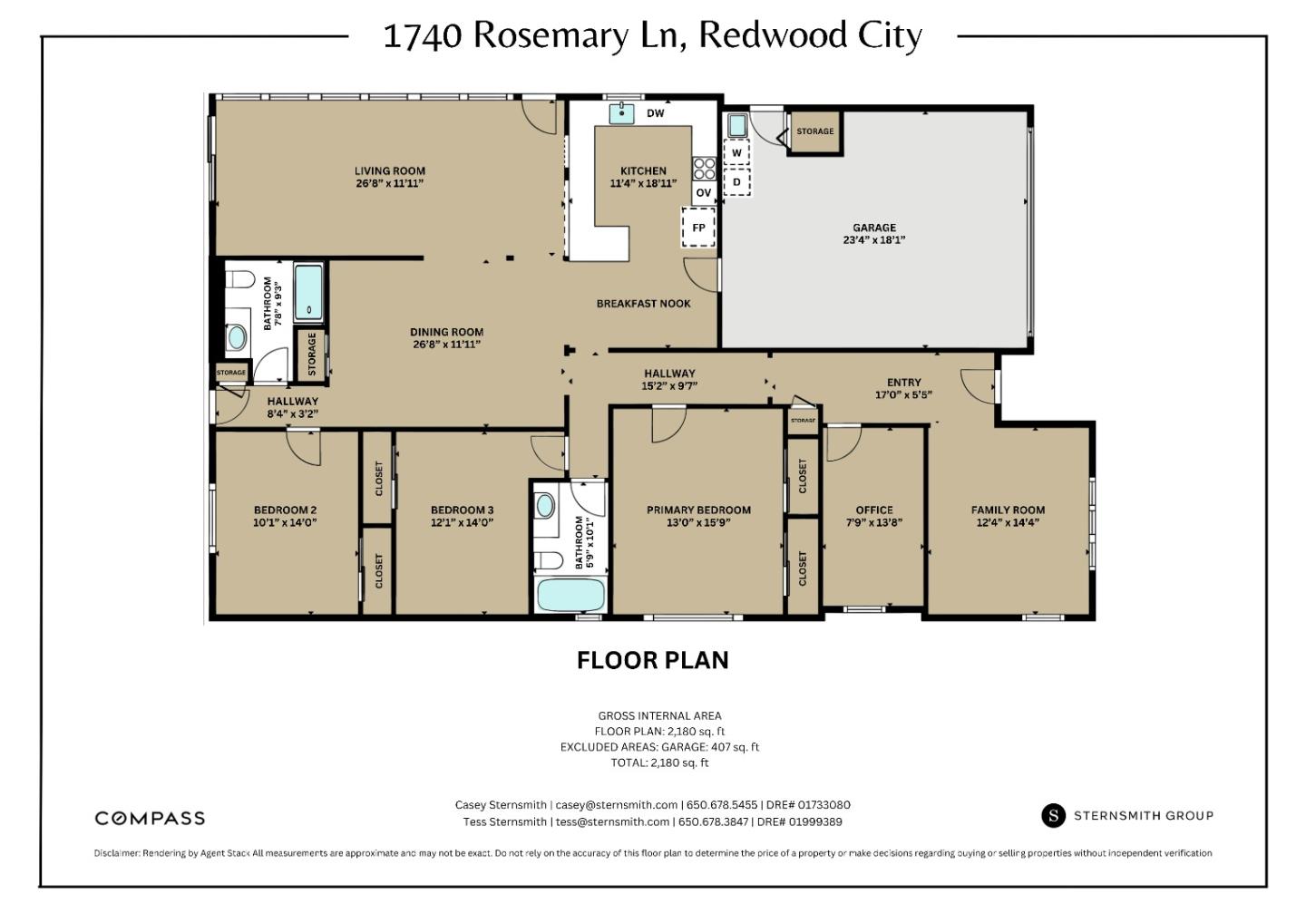 1740 Rosemary Lane