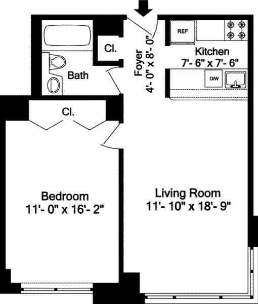 350 W 50th Street 10C
