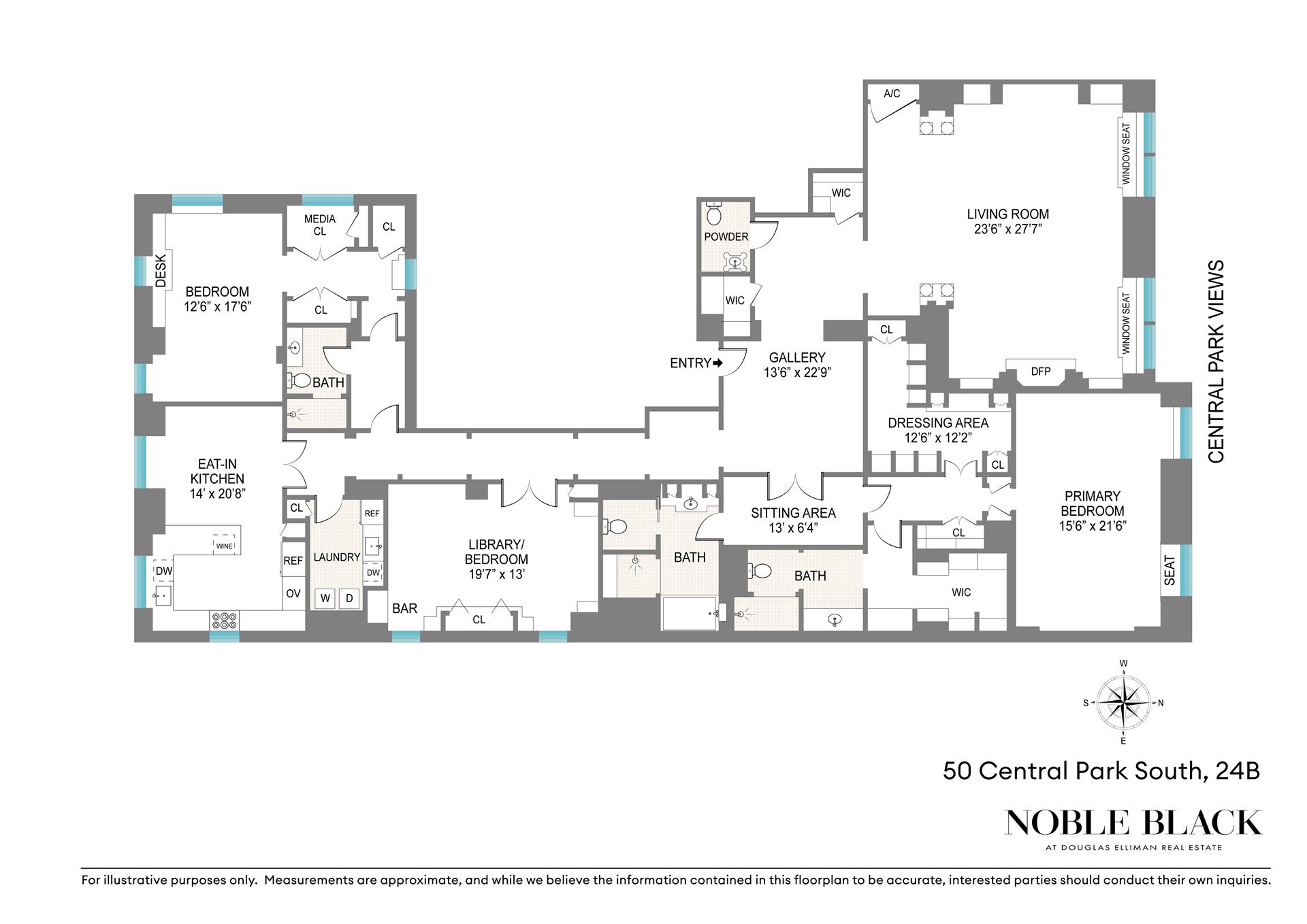 50 CENTRAL Park S 24B