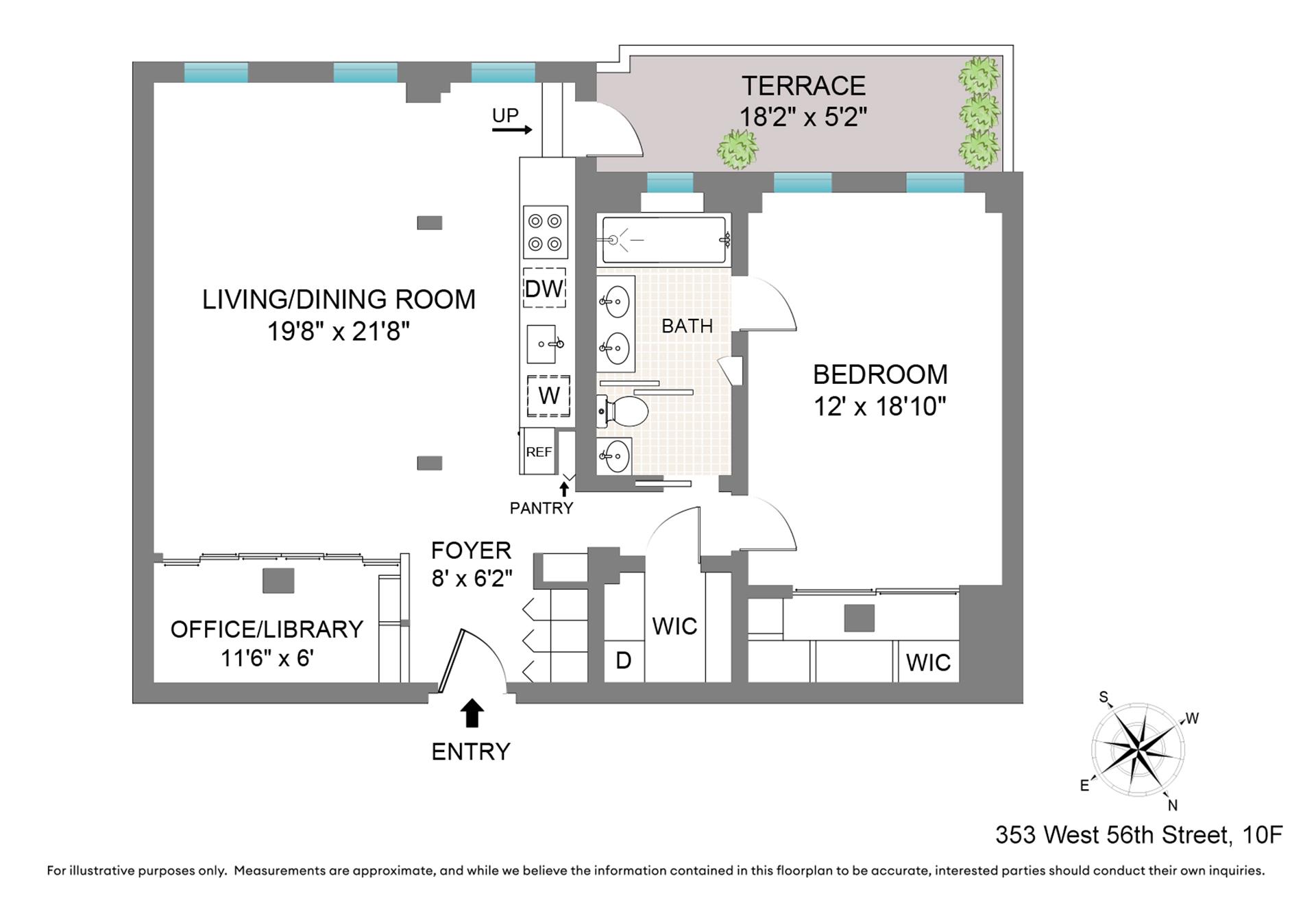 353 W 56TH Street 10F