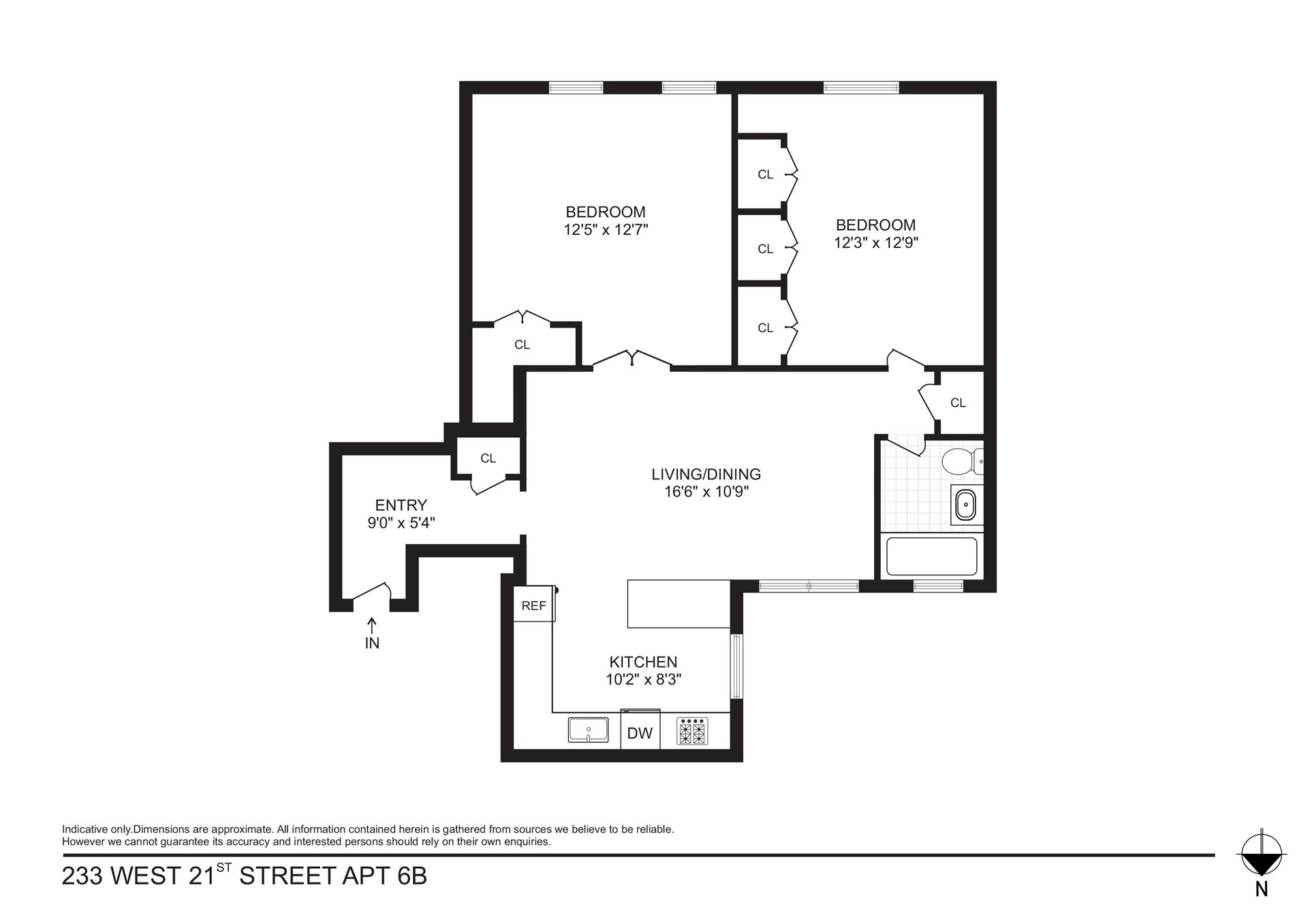 233 W 21ST Street 6B