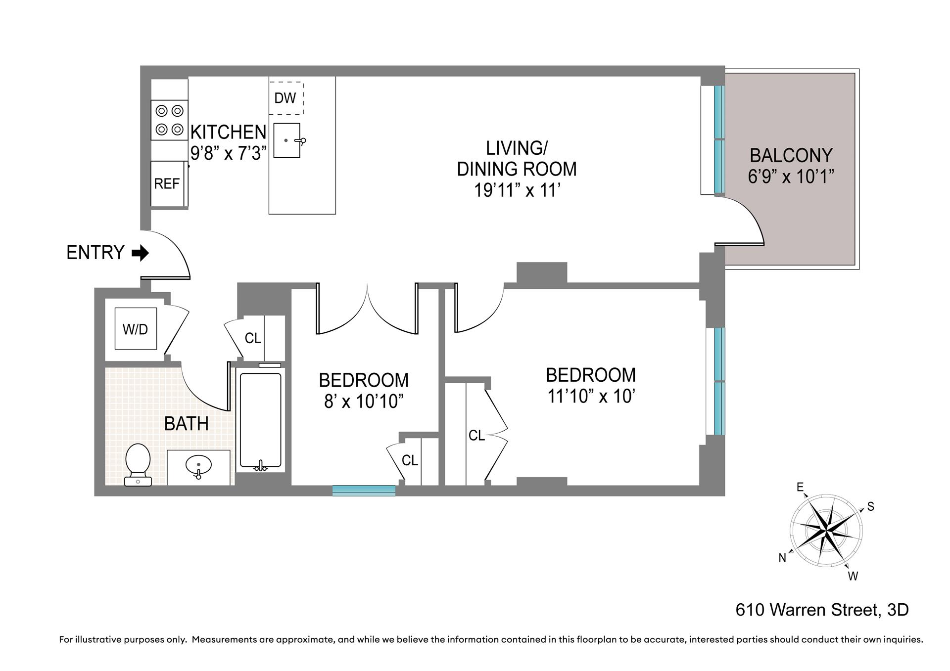 610 WARREN Street 3D