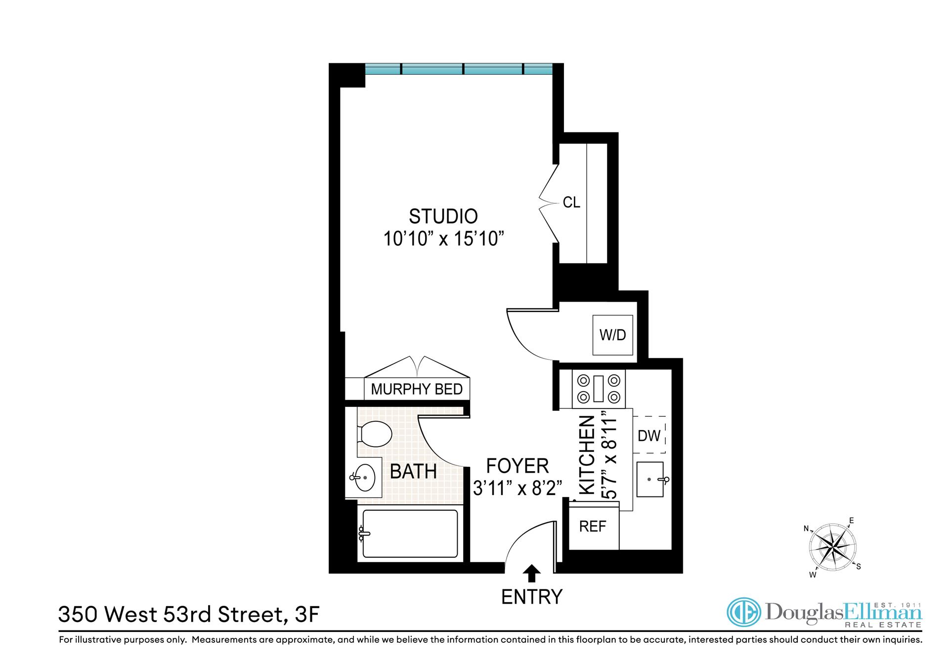 350 W 53RD Street 3F