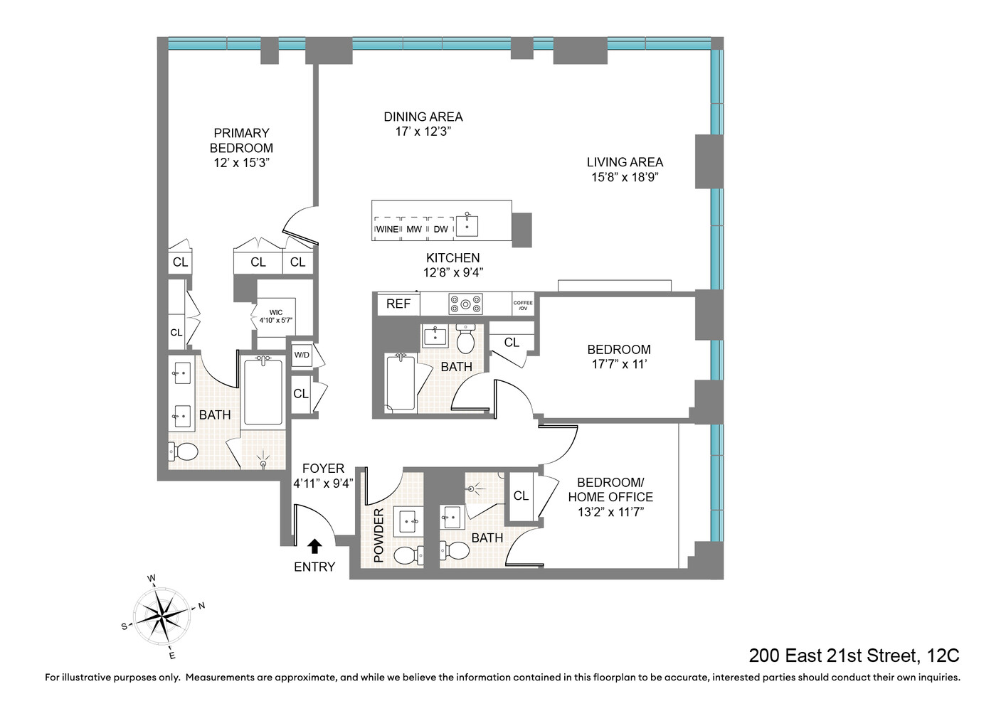 200 E 21ST Street 12C