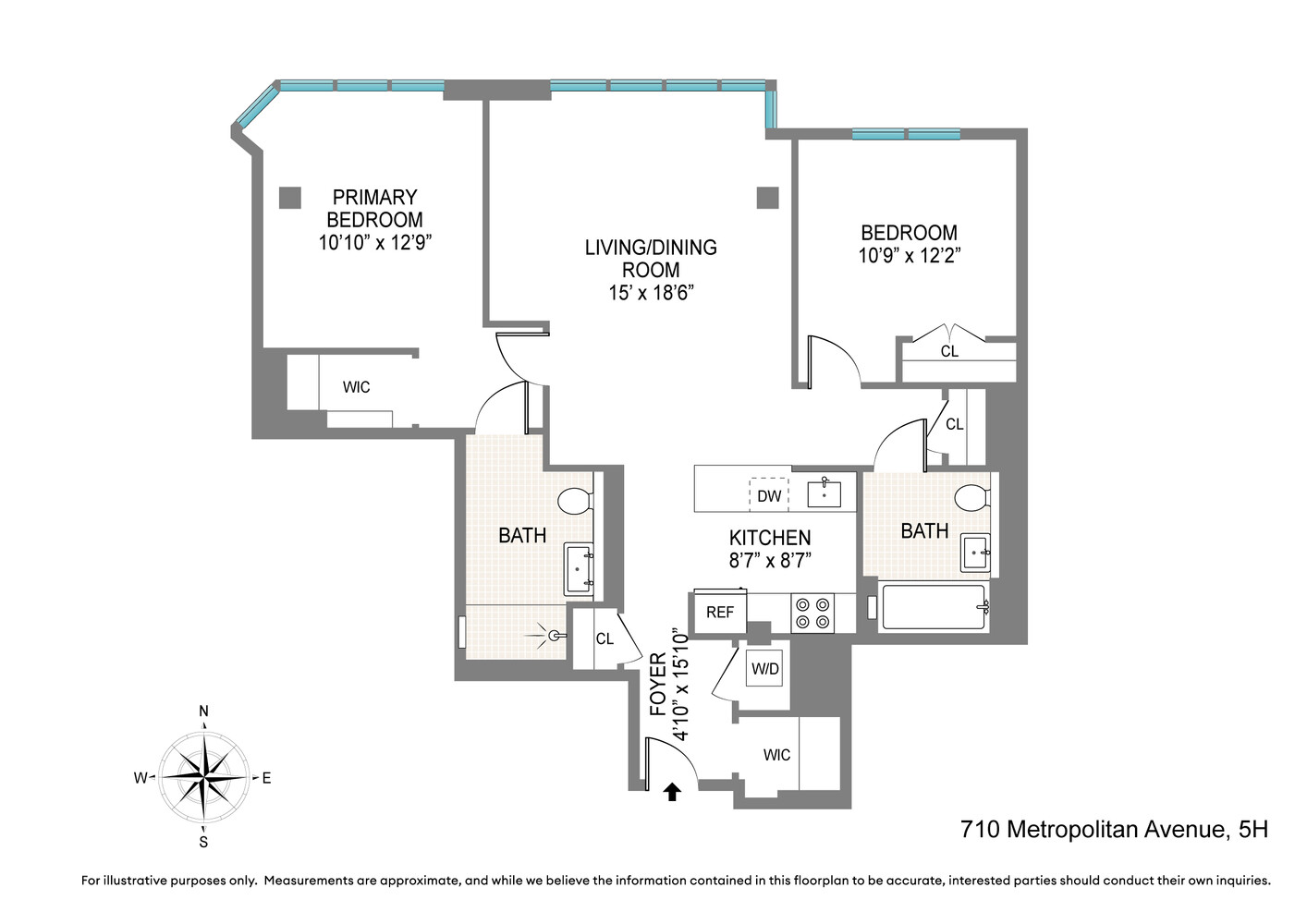 710 METROPOLITAN Avenue 5H