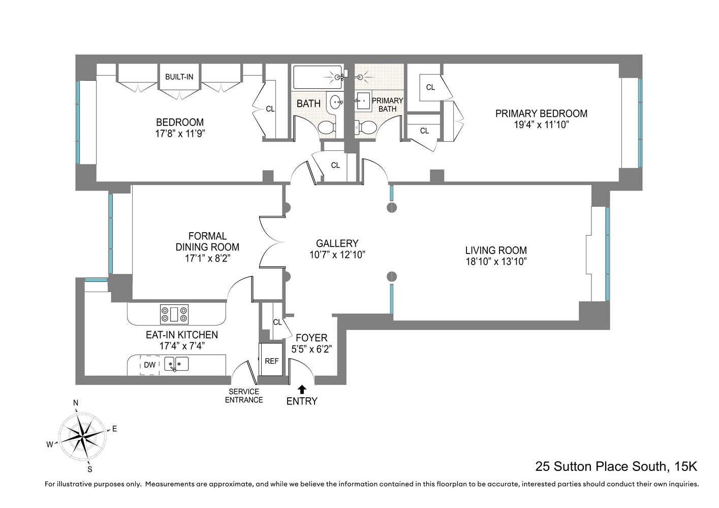 25 SUTTON Place S 15K
