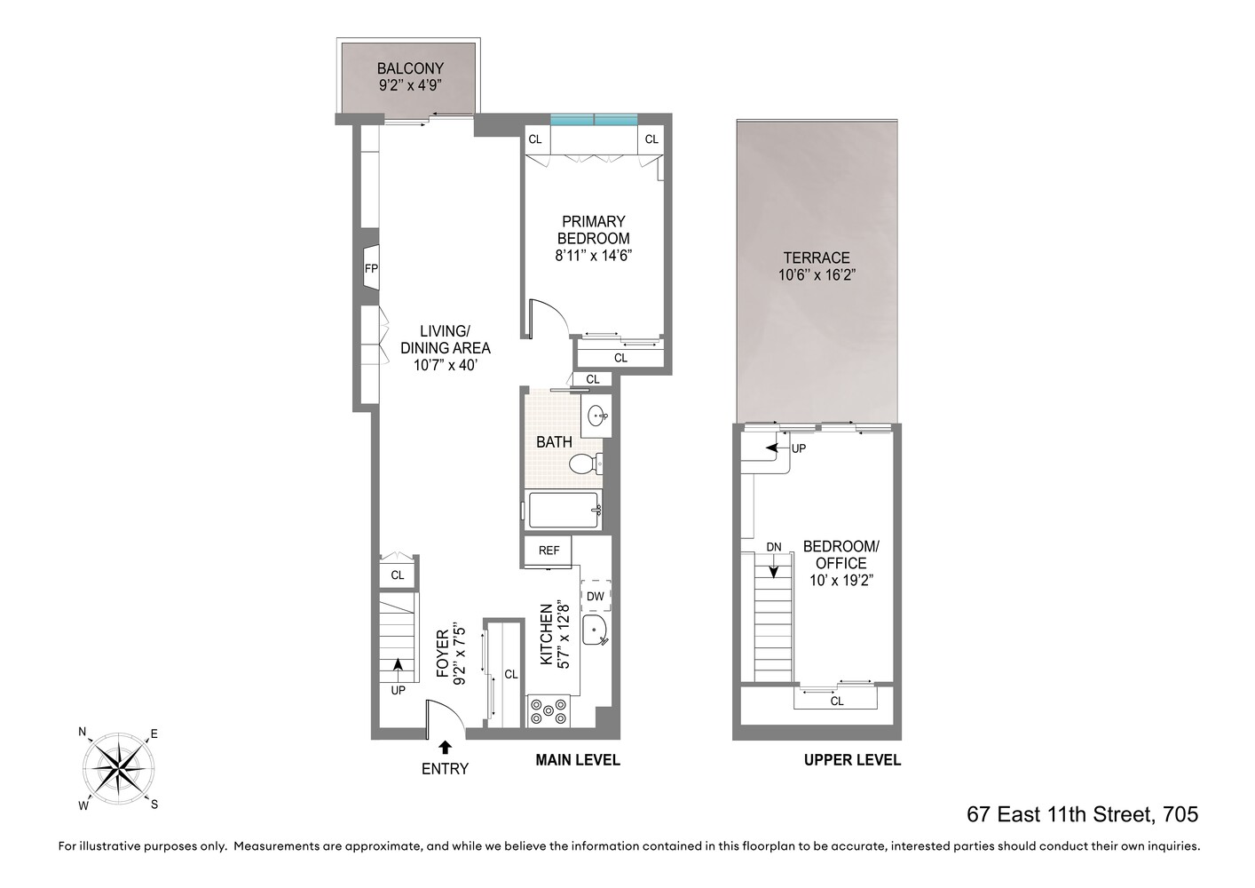 67 E 11TH Street 705